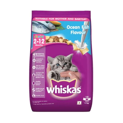 Whiskas Ocean Fish Kitten/Mother and Baby Cat Dry Food