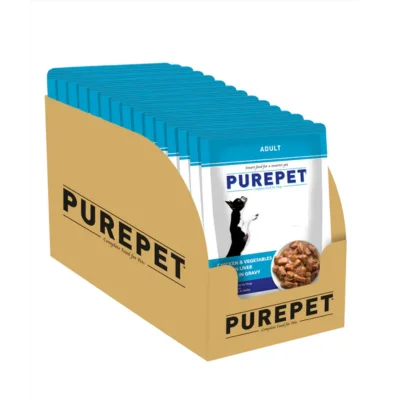 Purepet Wet Dog Food - Chicken & Vegetable Chunks In Gravy