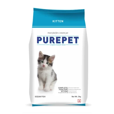 Purepet Ocean Fish Kitten Dry Food