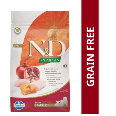 Farmina N&D Pumpkin Chicken & Pomegranate Grain Free Starter Puppy Dog Dry Food