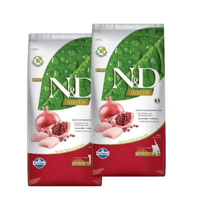 Farmina N&D Prime Chicken & Pomegranate Grain Free Kitten Cat Dry Food