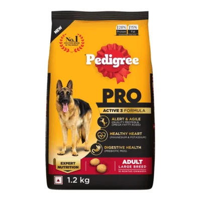 Pedigree PRO Expert Nutrition Active Adult (18 Months Onwards) Large Breed Dog Dry Food