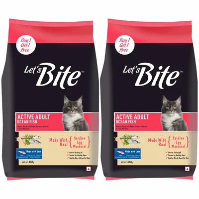 Let's Bite Active Adult Dry Cat Food