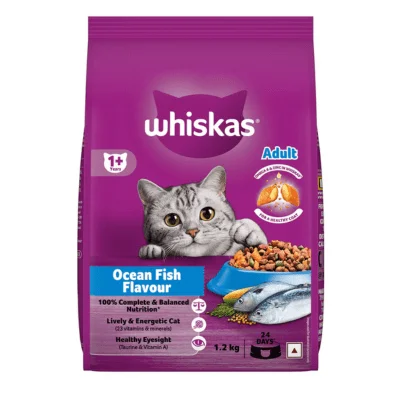 Whiskas Ocean Fish Flavour Adult Cat Dry Food