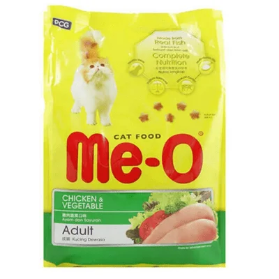 Me O Chicken and Vegetables Adult Cat Dry Food